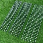 ตะแกรงท่อระบายน้ำ กว้าง 20cm 25cm 30cm 35cm ยาว1m ตะแกรงเหล็ก ฝาท่อน้ำ ฝารางน้ำ Steel Grating ฝาปิดท่อระบายน้ำ ทนสนิม - Image 2