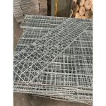 ตะแกรงท่อระบายน้ำ กว้าง 20cm 25cm 30cm 35cm ยาว1m ตะแกรงเหล็ก ฝาท่อน้ำ ฝารางน้ำ Steel Grating ฝาปิดท่อระบายน้ำ ทนสนิม - Image 8